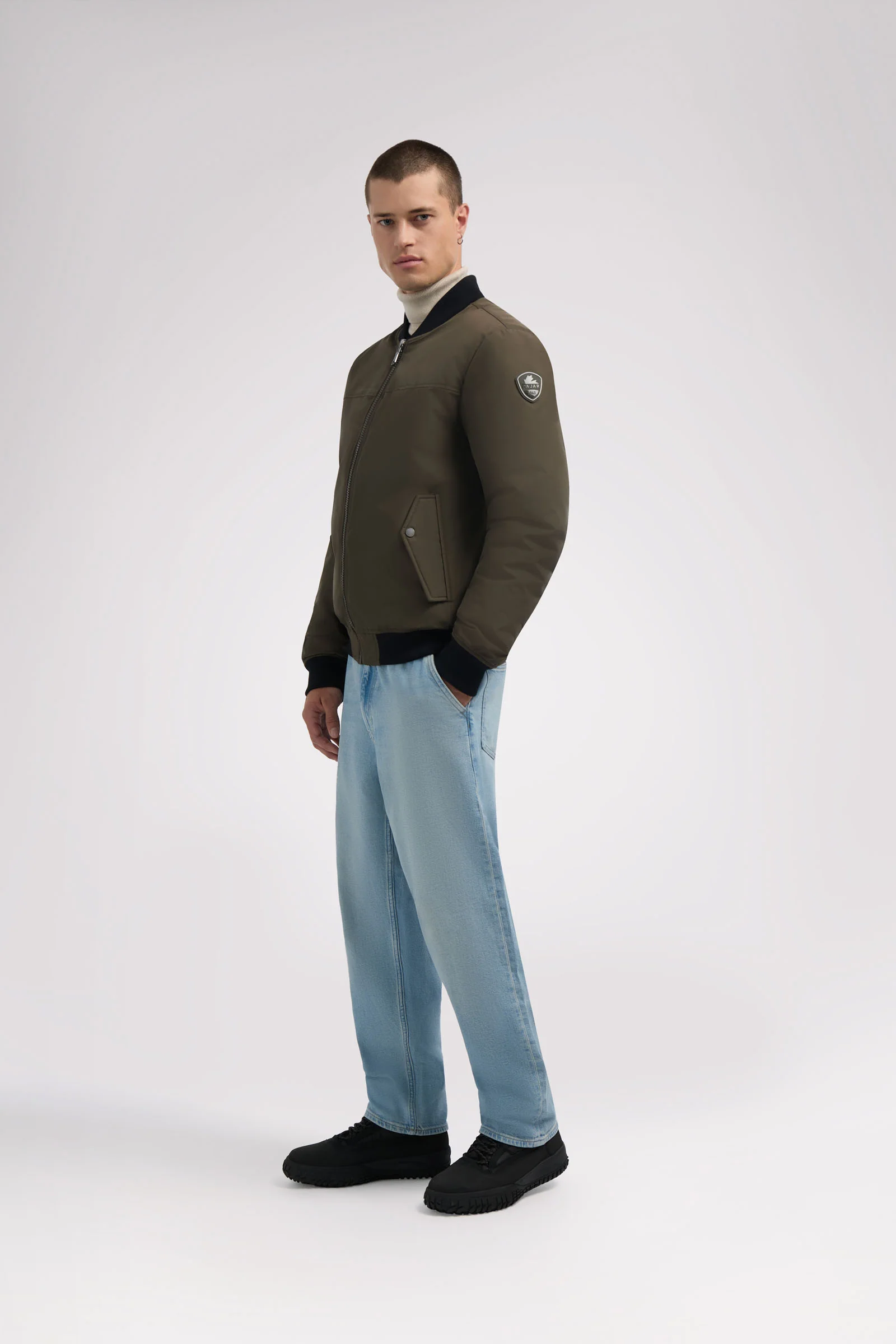Aries Men's Reversible Lightweight Bomber - Image 16