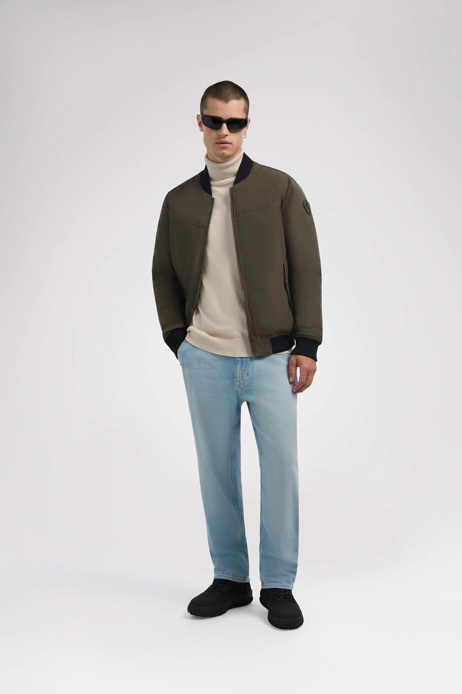 Aries Men's Reversible Lightweight Bomber - Image 26