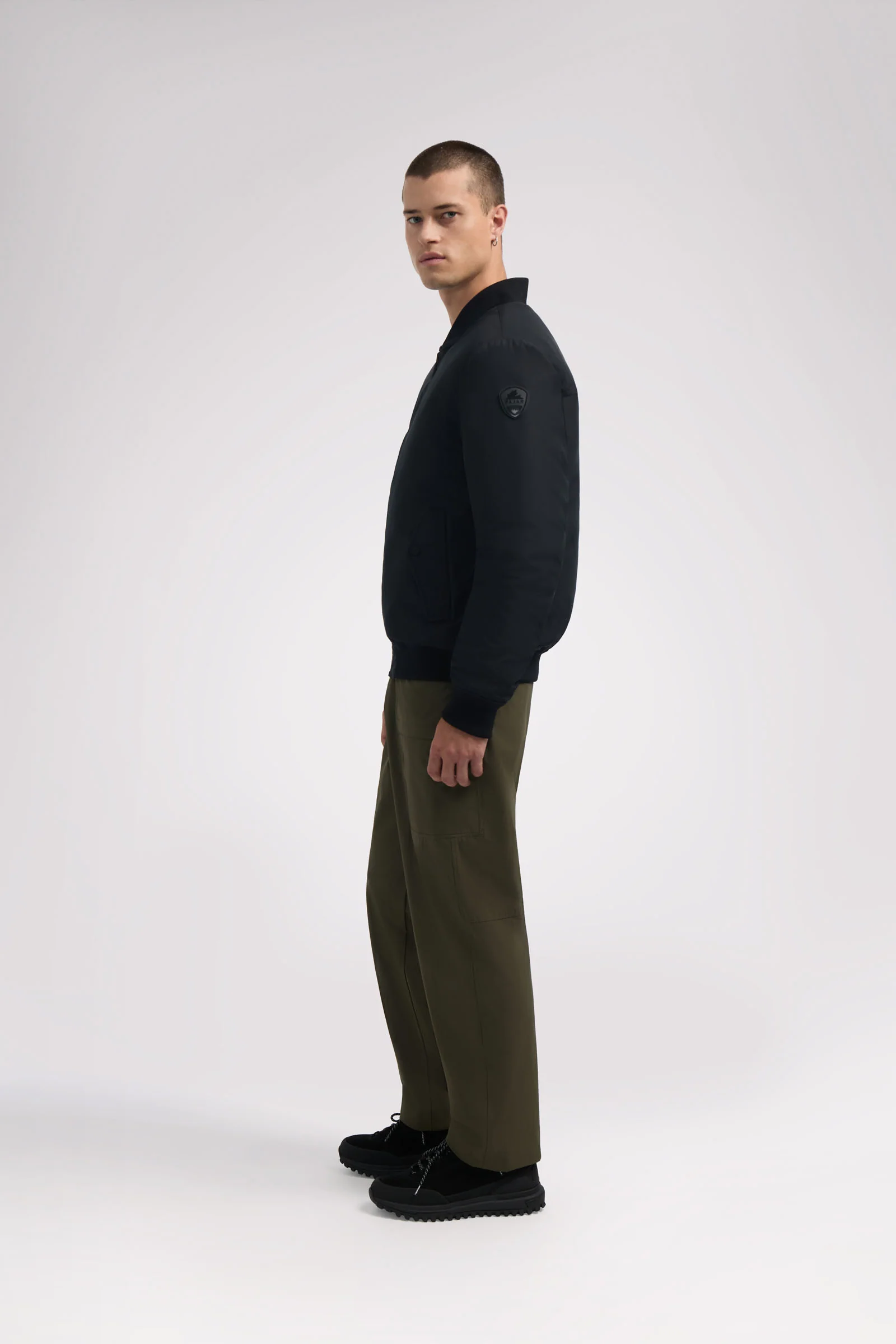 Aries Men's Reversible Lightweight Bomber - Image 4