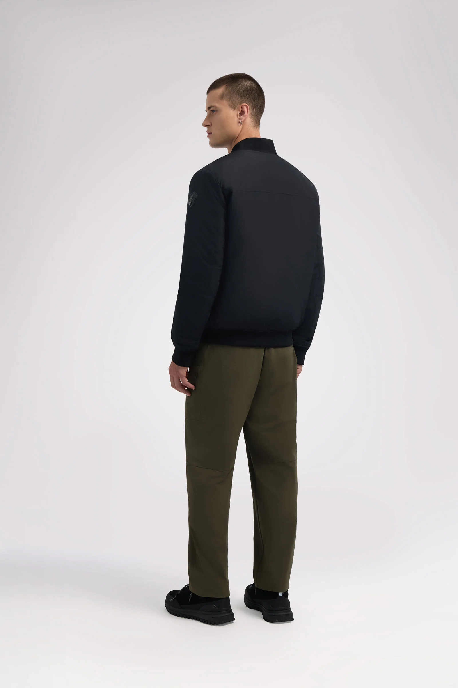 Aries Men's Reversible Lightweight Bomber - Image 5