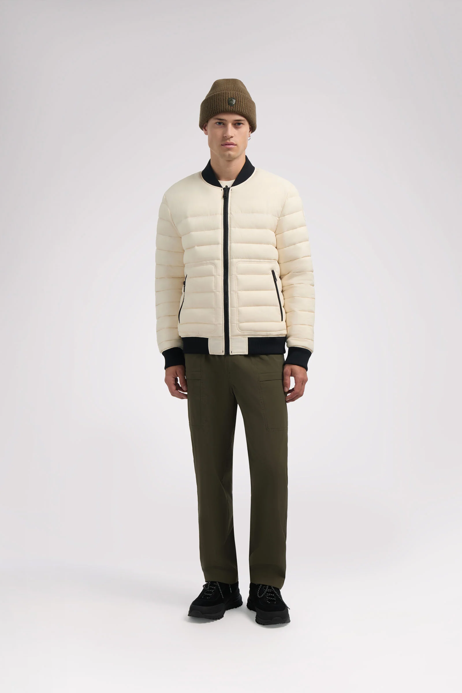 Aries Men's Reversible Lightweight Bomber - Image 7