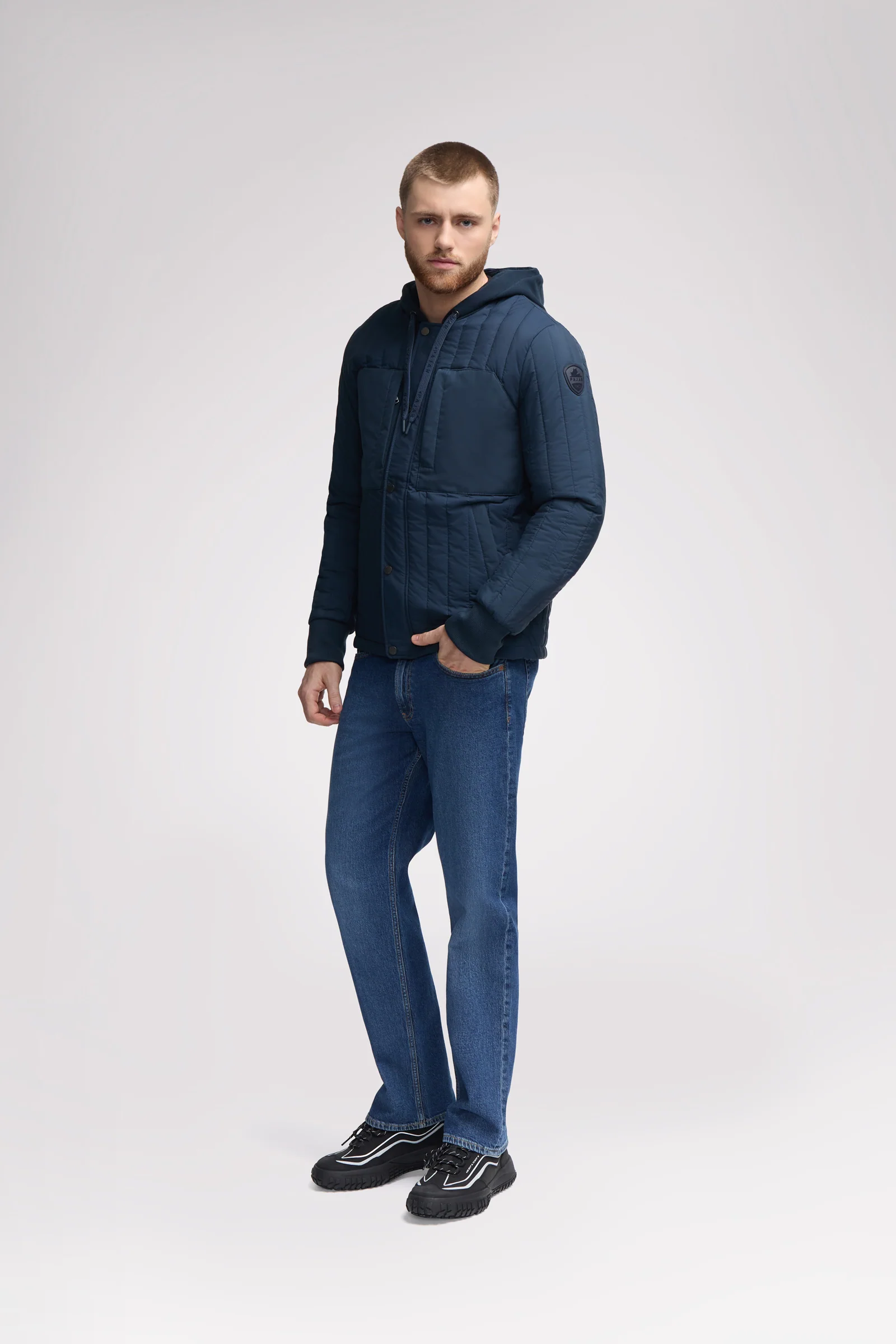 Carnelian Men's Quilted Shacket - Image 10