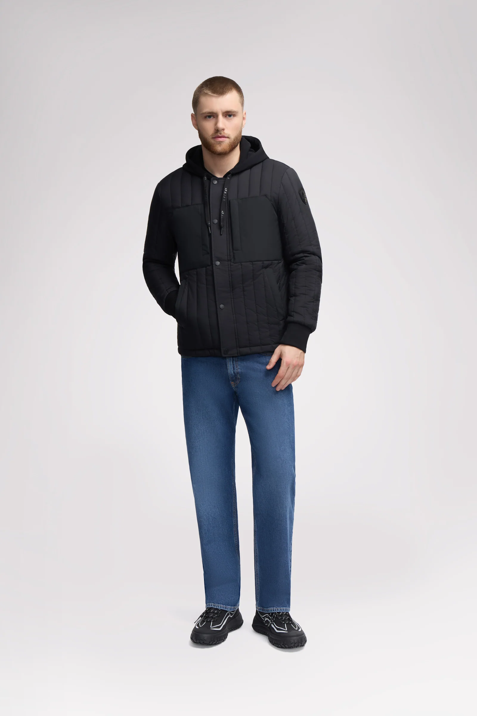 Carnelian Men's Quilted Shacket - Image 15