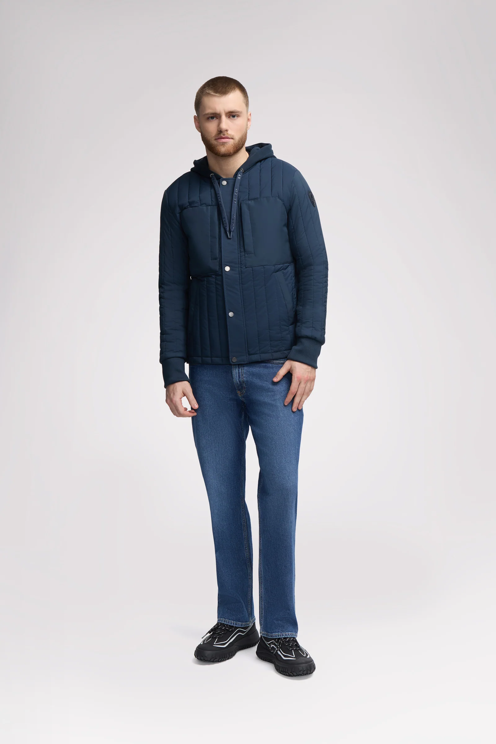 Carnelian Men's Quilted Shacket - Image 9