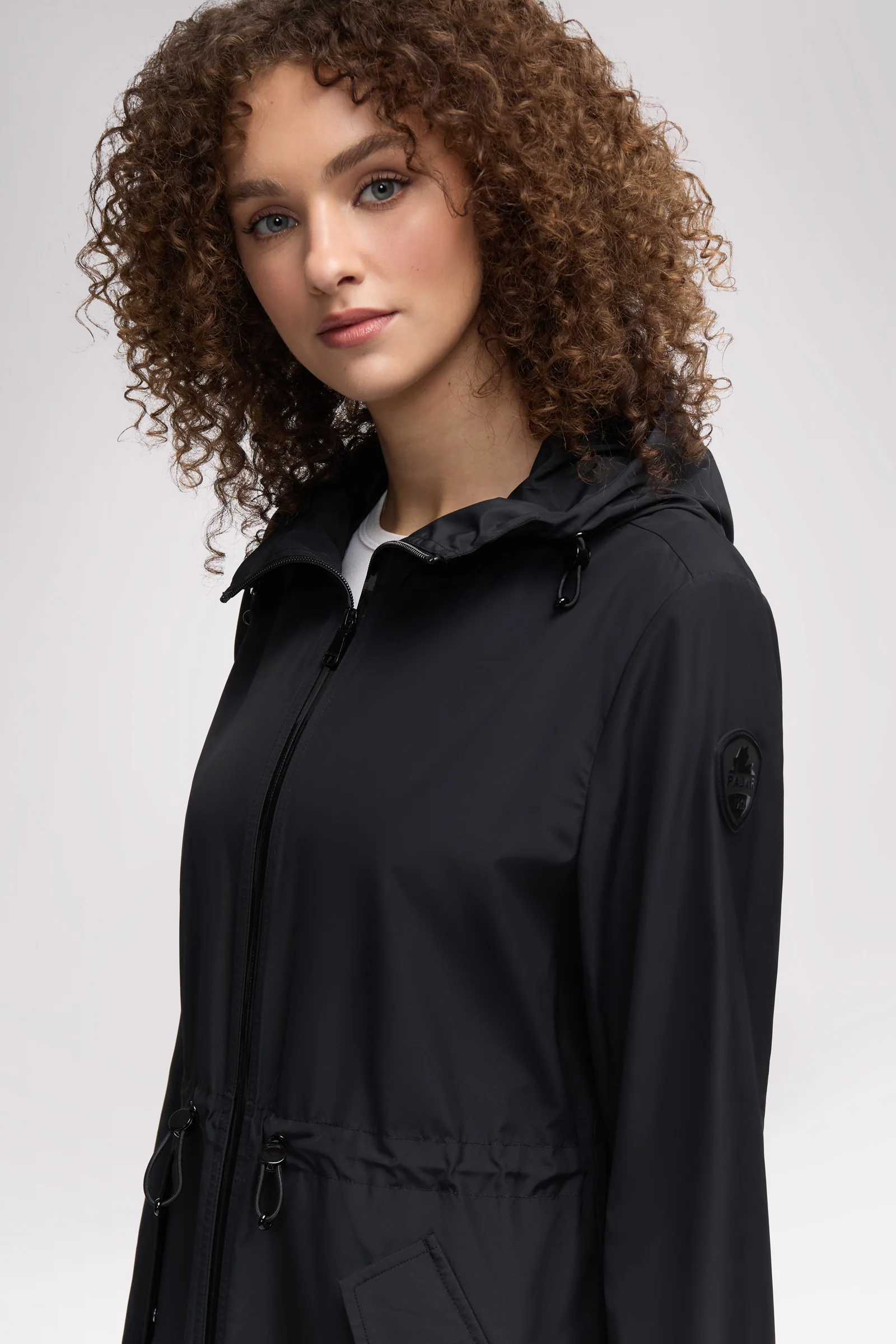 Galena Women's Hooded Short Raincoat - Image 11