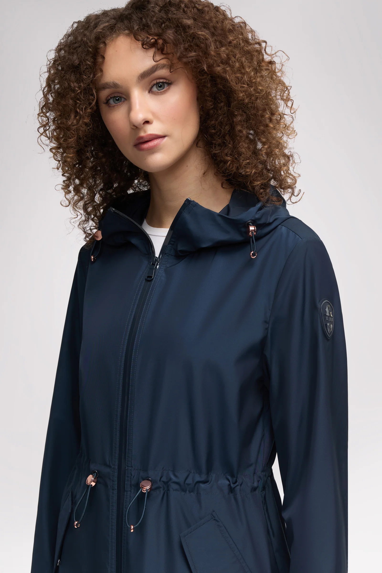Galena Women's Hooded Short Raincoat - Image 5