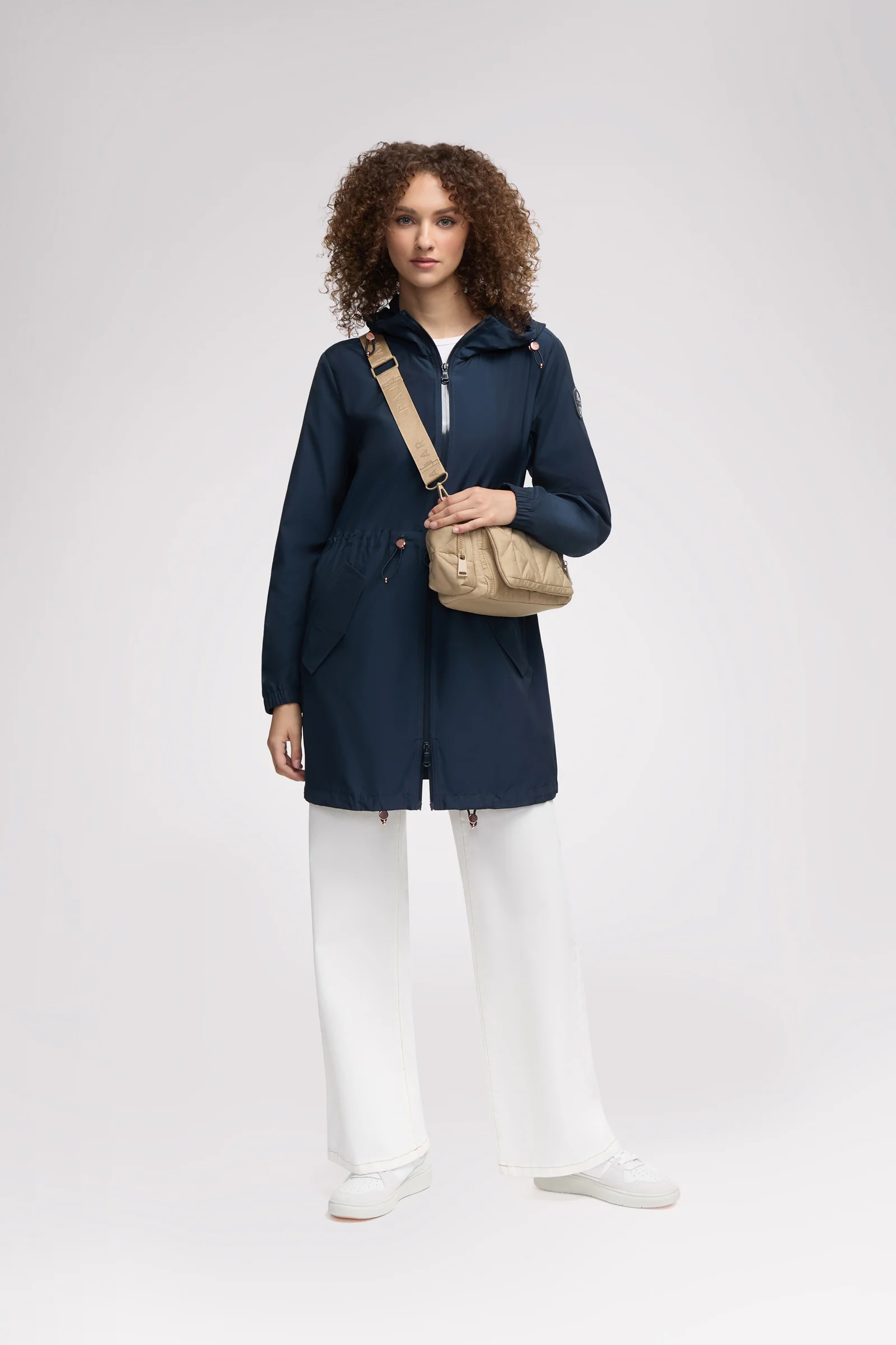 Galena Women's Hooded Short Raincoat - Image 6