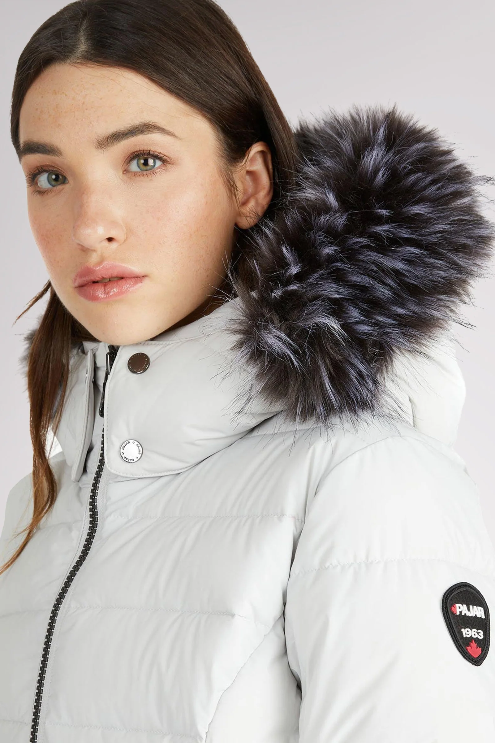 Jupiter Women's Puffer Jacket w/ Faux Fur Trim - Image 9