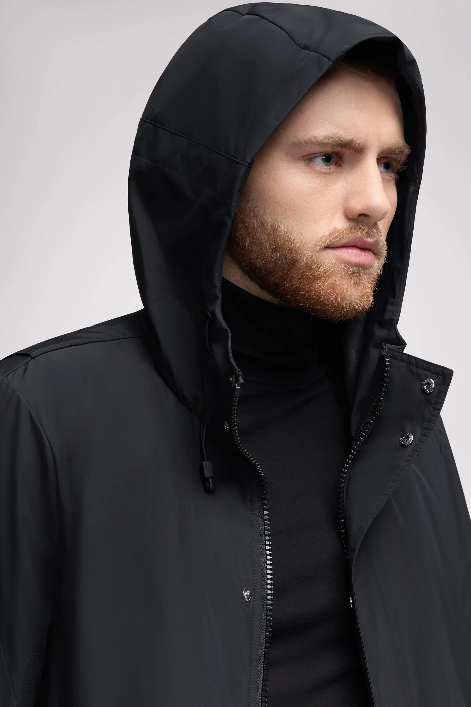 Kaito Men's Hooded Car Coat - Image 11
