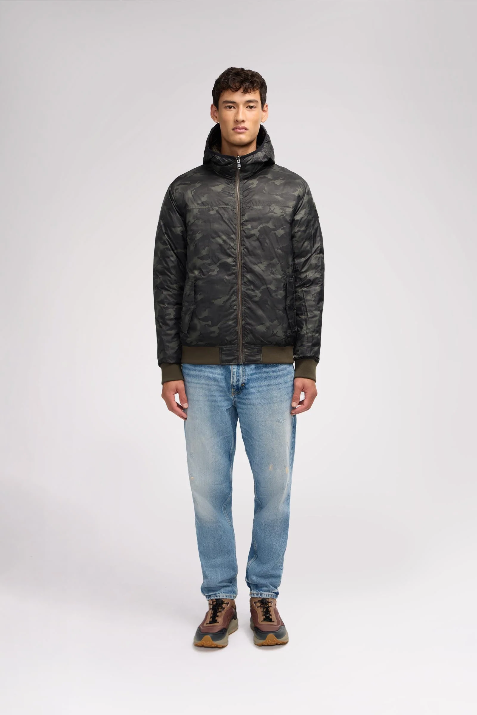 Maxwell Men's Lightweight Reversible Bomber - Image 12