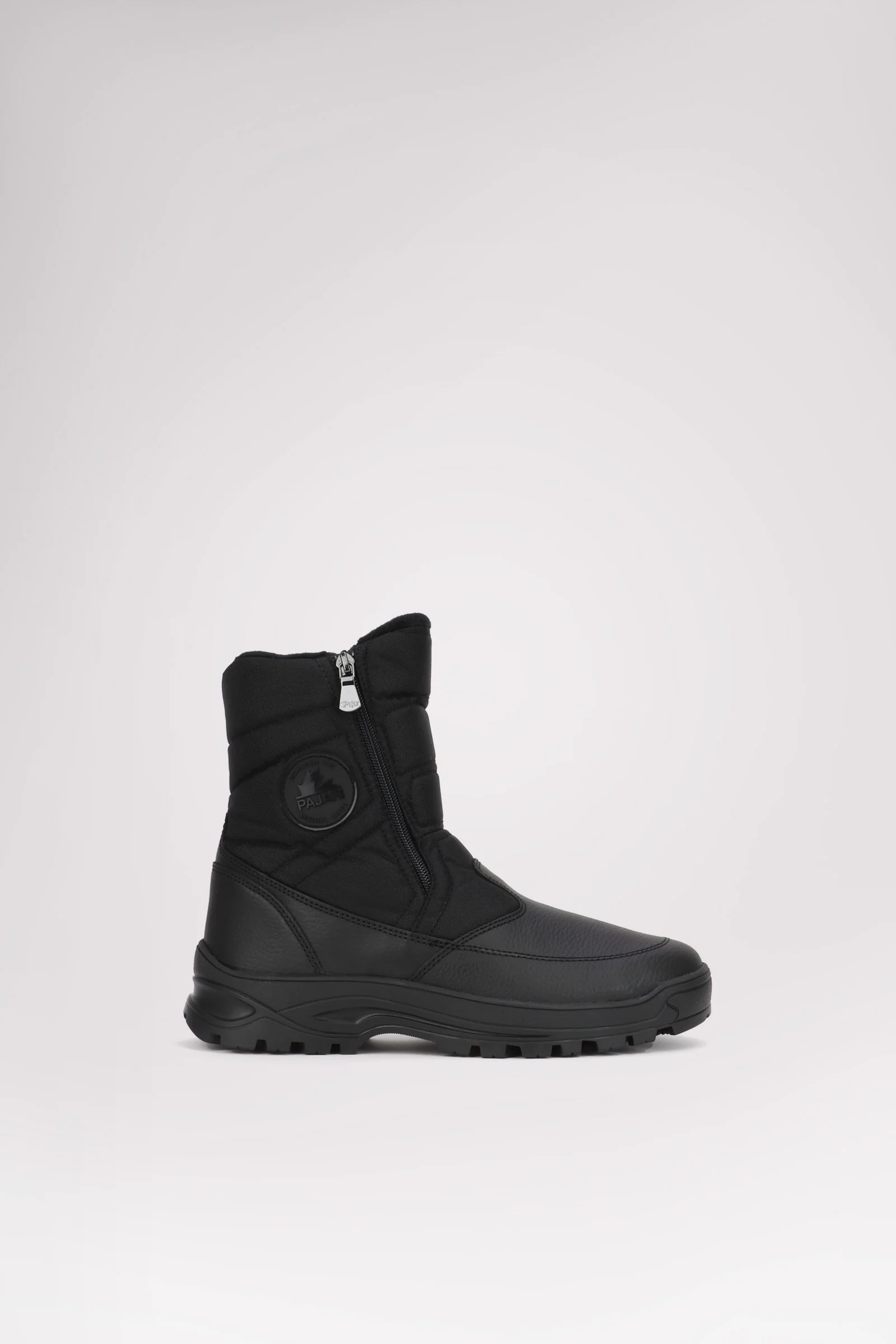 Mirko Men's Zip Up Boot w/ Ice Gripper