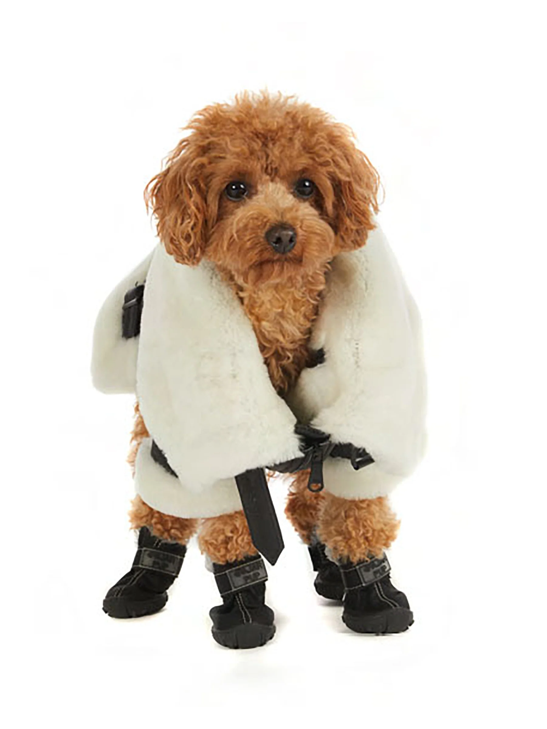 Preston Luxury Faux Shearling Coat for Dogs - Image 3