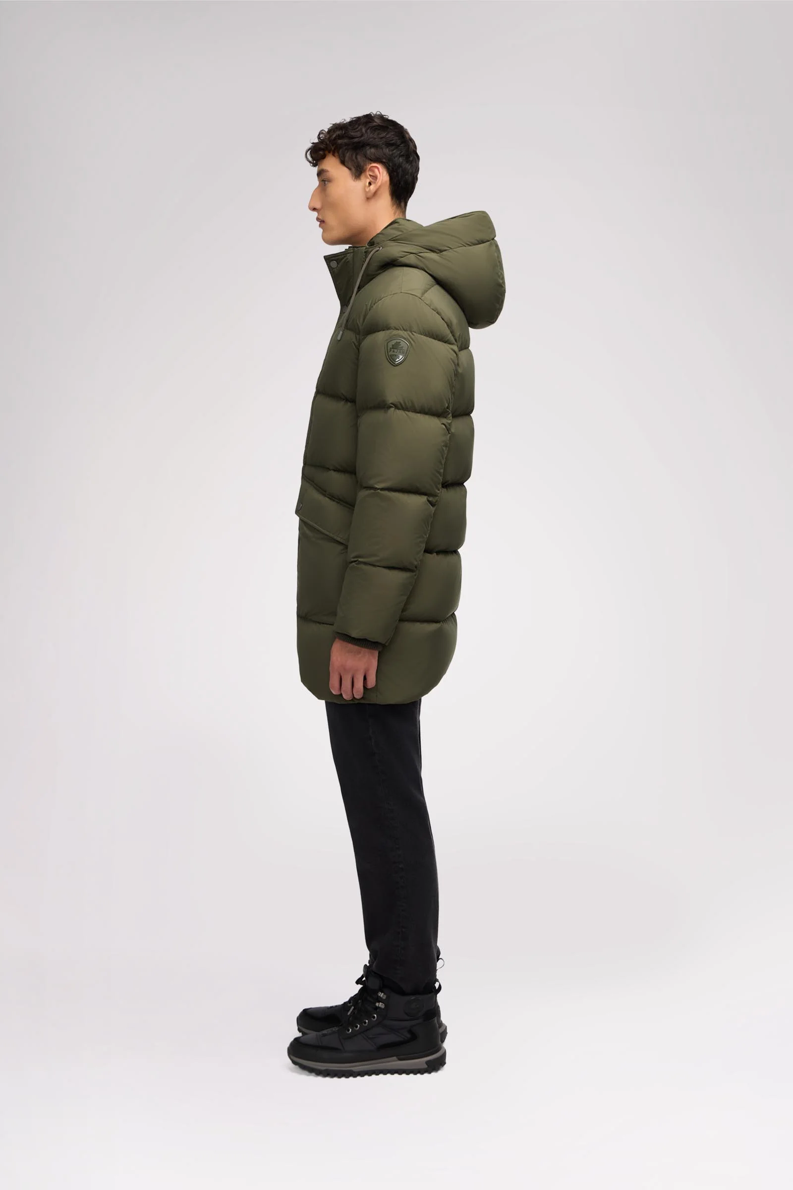 Teneca Men's Channel Quilted Puffer Parka - Image 3