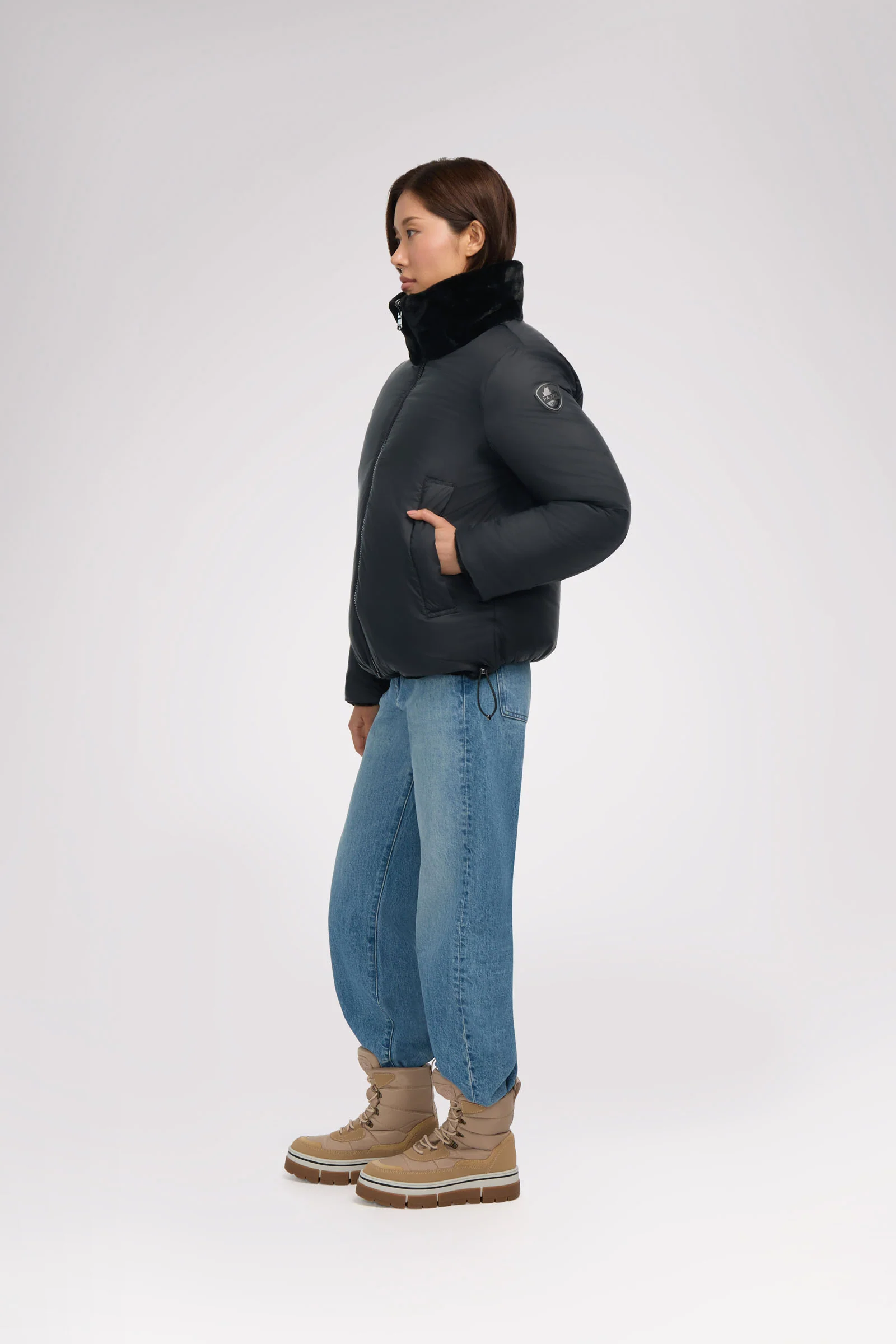 Vanita Women's Boxy Reversible Puffer - Image 22