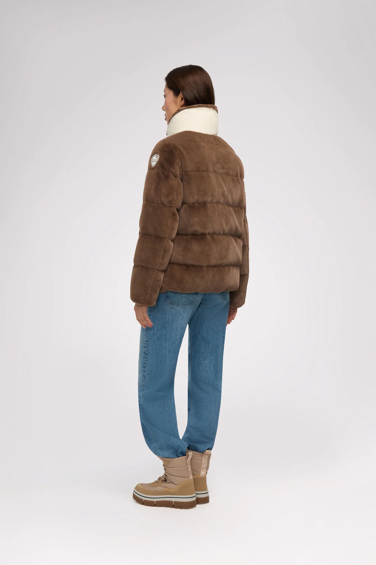 Vanita Women's Boxy Reversible Puffer - Image 7