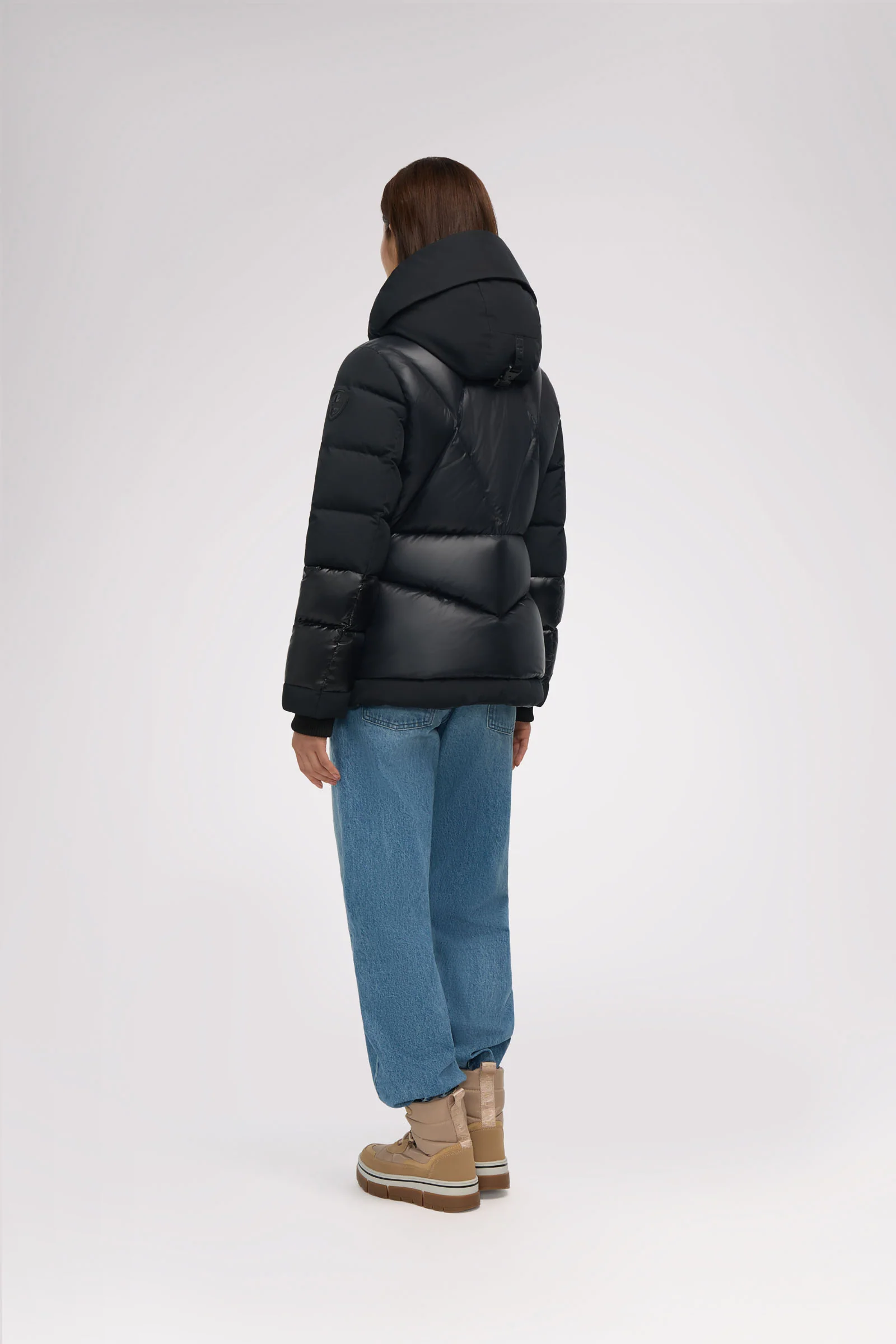 Vega Women's Mixed Media Puffer - Image 31