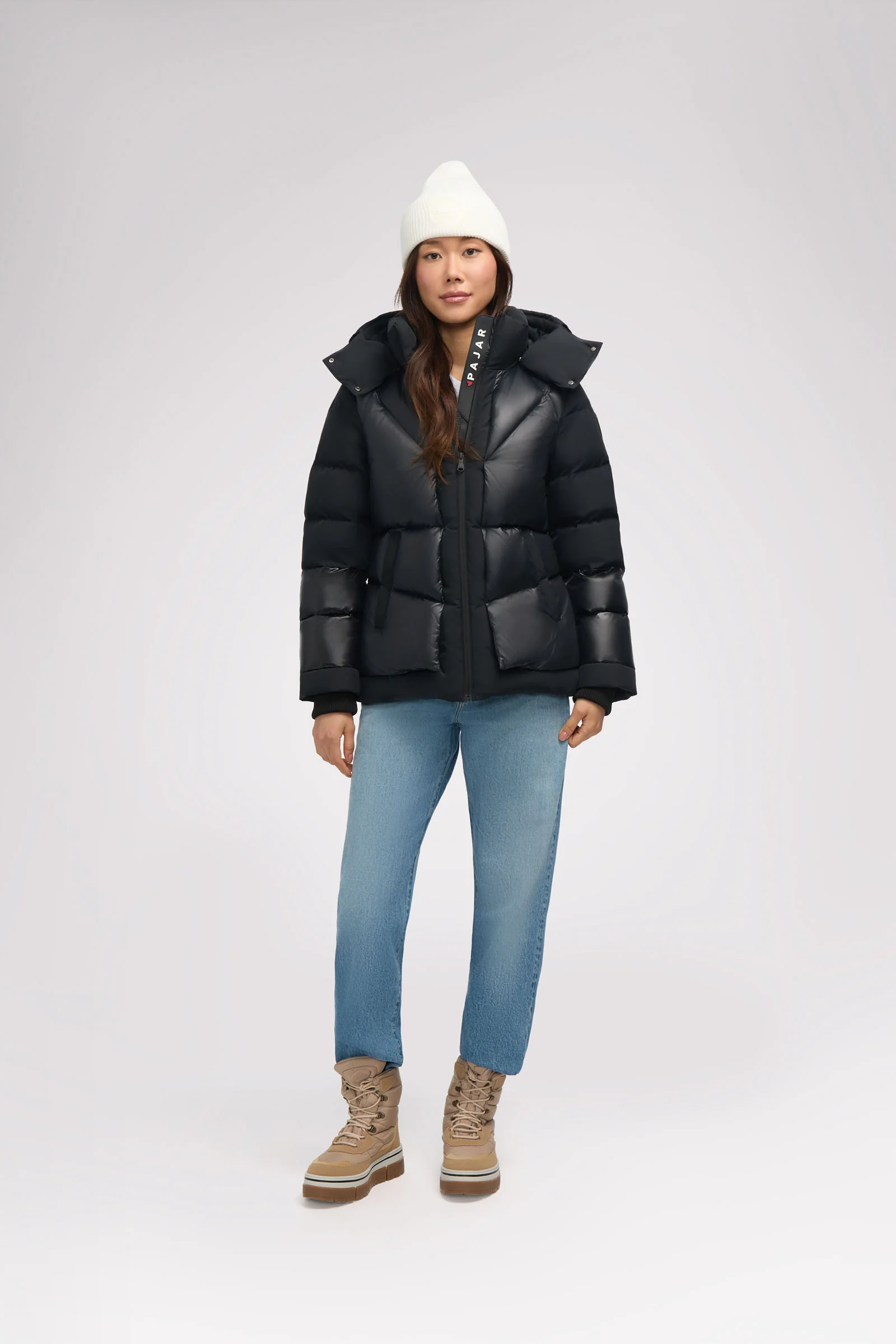 Vega Women's Mixed Media Puffer - Image 36